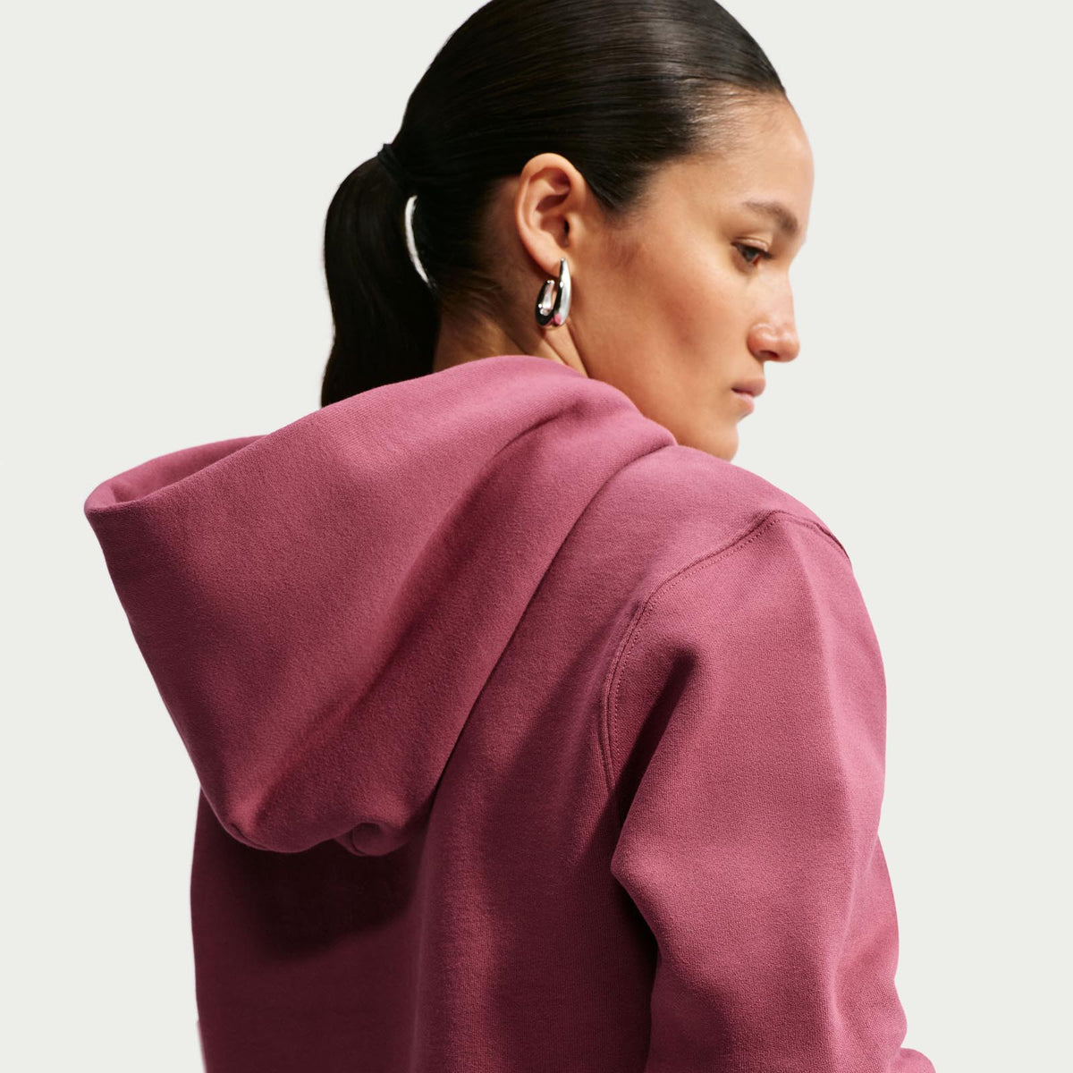 Nike W STDO FLC MW STD PO Hoodie Pink