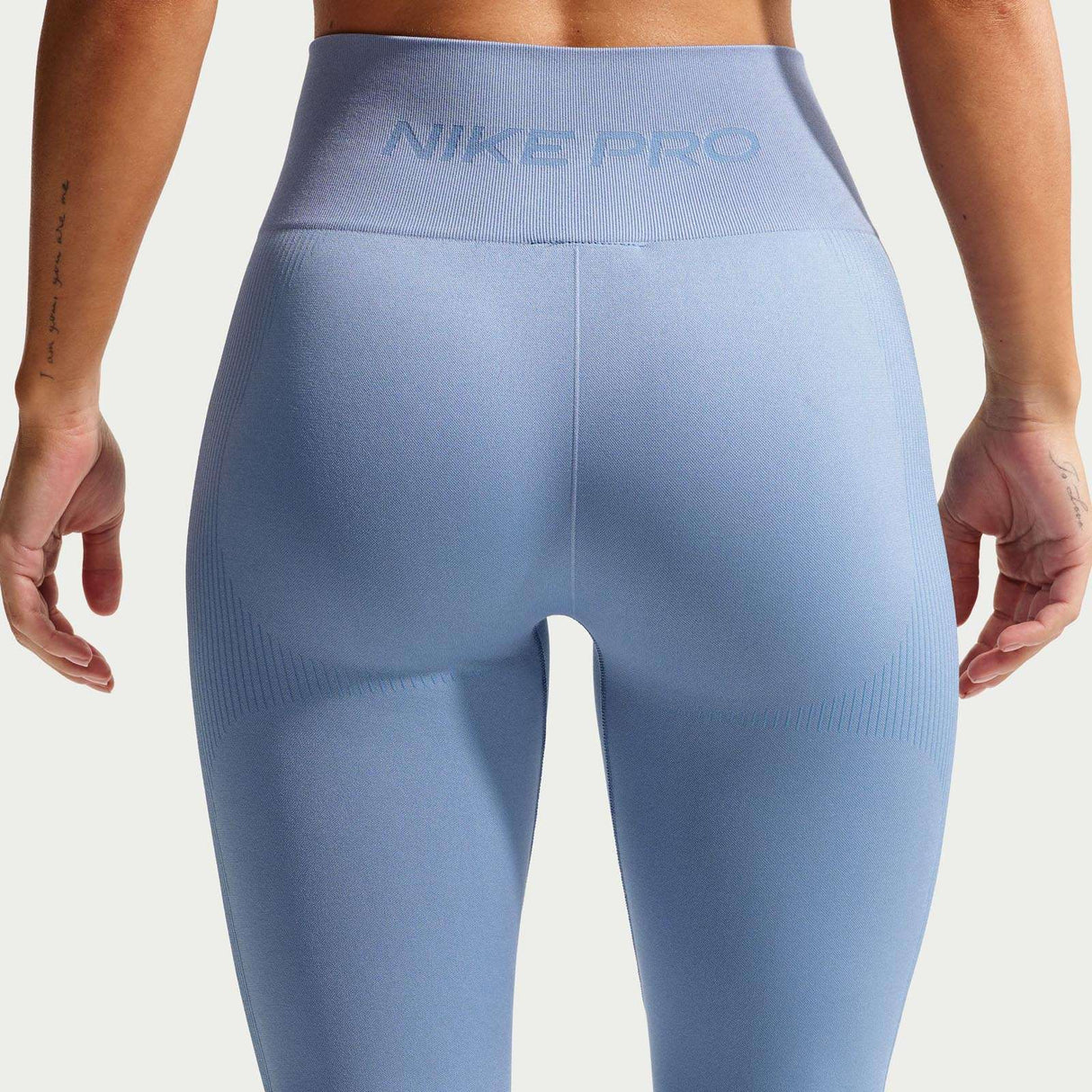 Nike W NP DF SMLS HR 7/8 Tights Blue