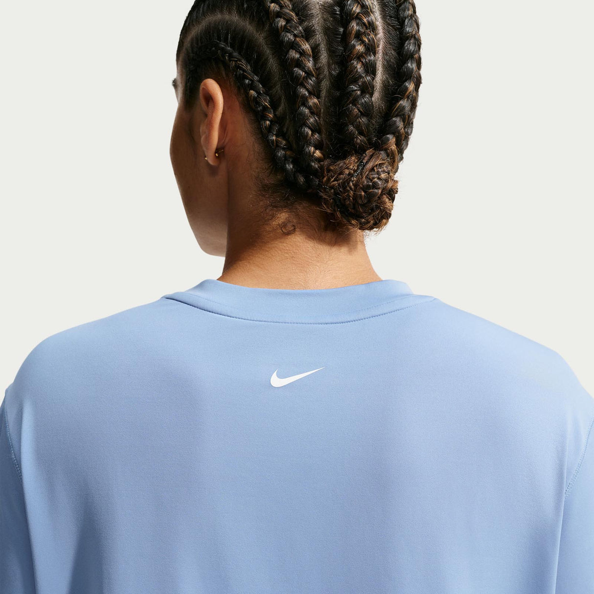 Nike W NP DF 365 SS Loose Tee Blue