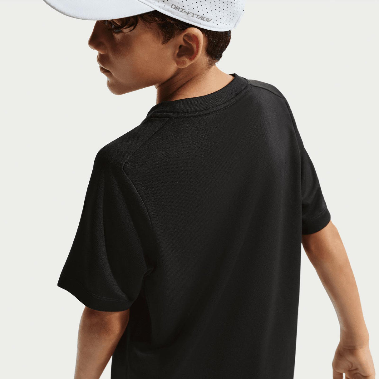 Nike Boys DF Multi SS Top Black