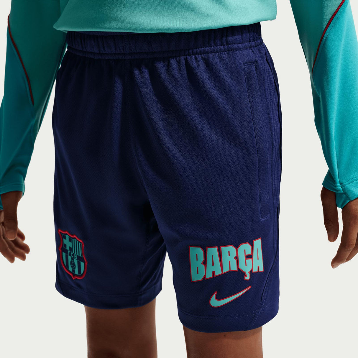 Nike FCB 26 Kids Third Strike Short Navy