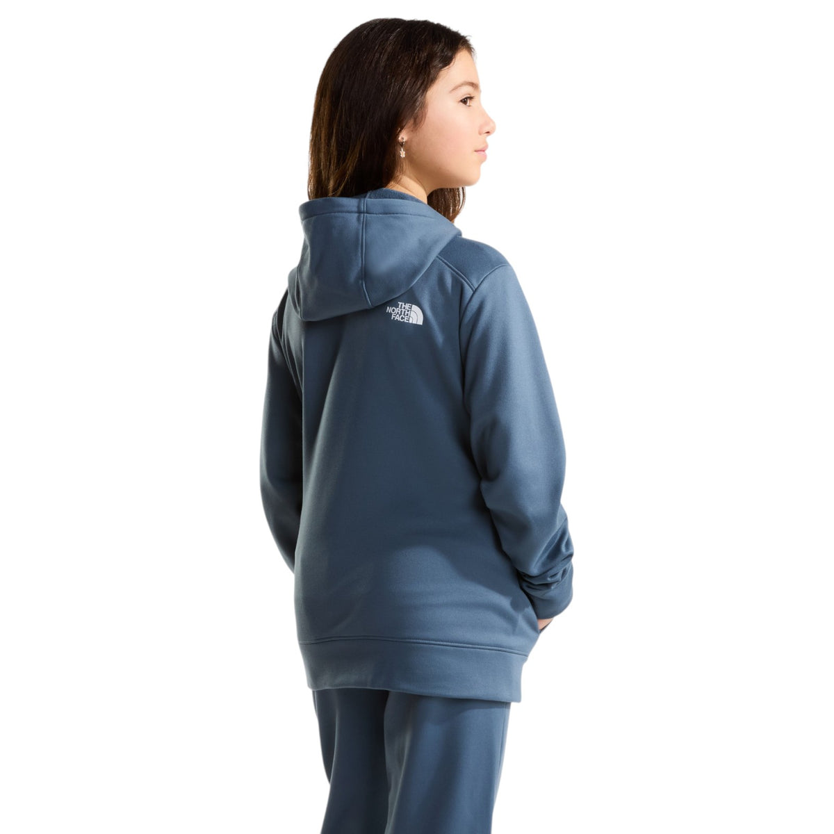 TNF Teen Performance Flece FZ Hdy Blue