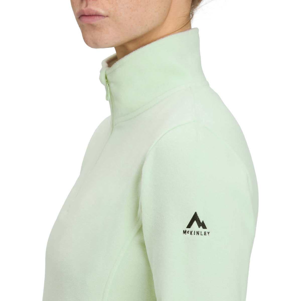 McKinley Amarillo Womens Half-Zip Fleece Ski Midlayer