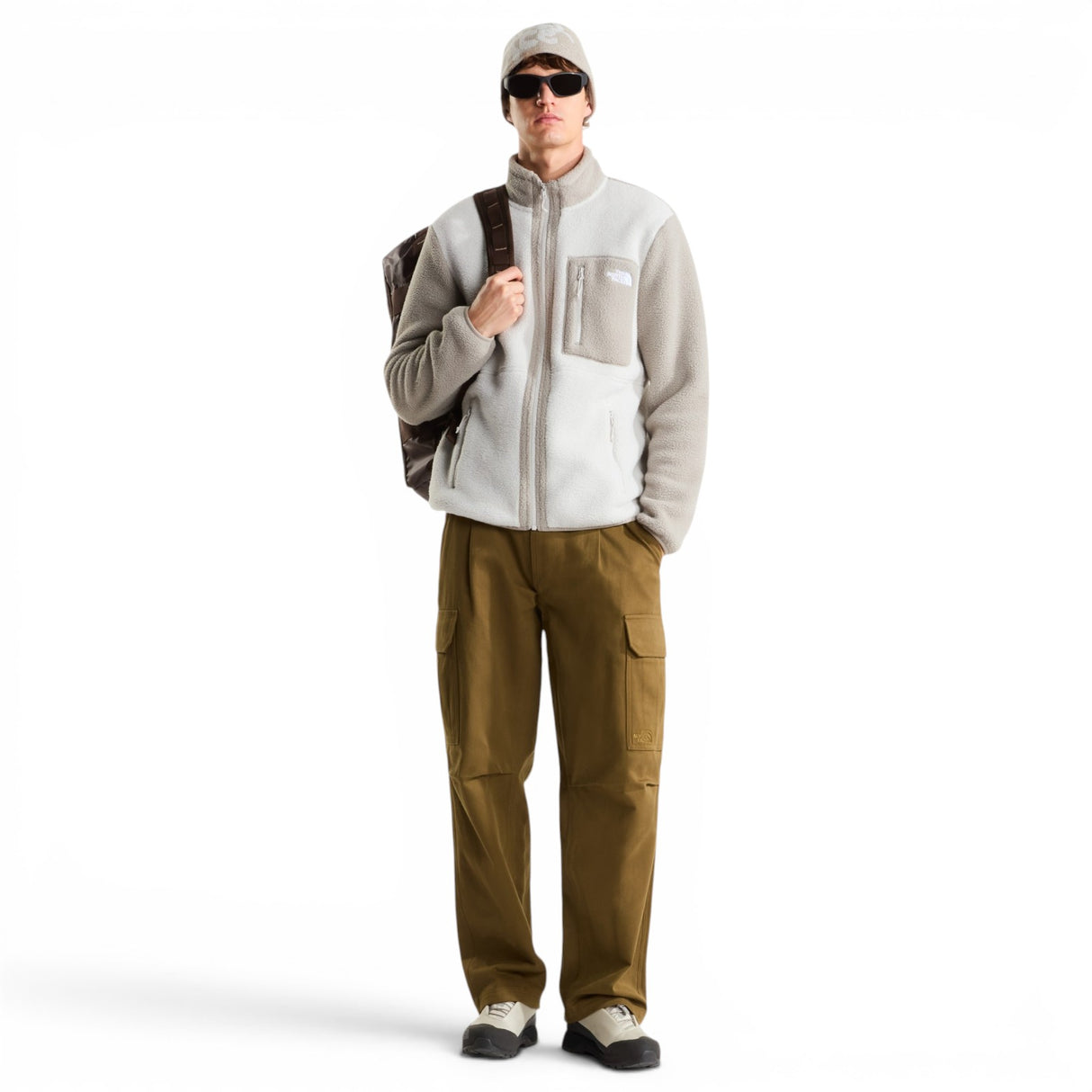 TNF Mens Yumiori Full Zip Cream
