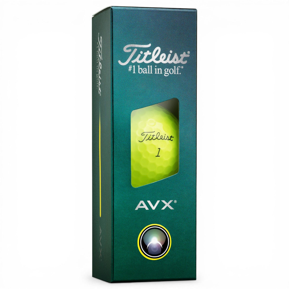 Titleist 2026 AVX Golf Ball Yellow
