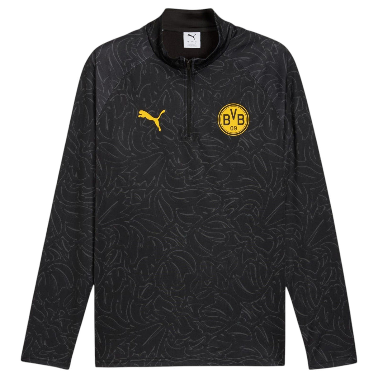 Puma BVB Warm Up QZ Top Black