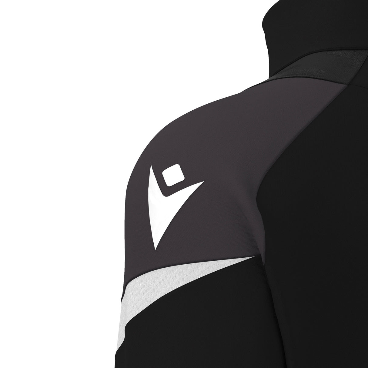 Macron BARB M26/27Trng Plyr Q zip SR Blk