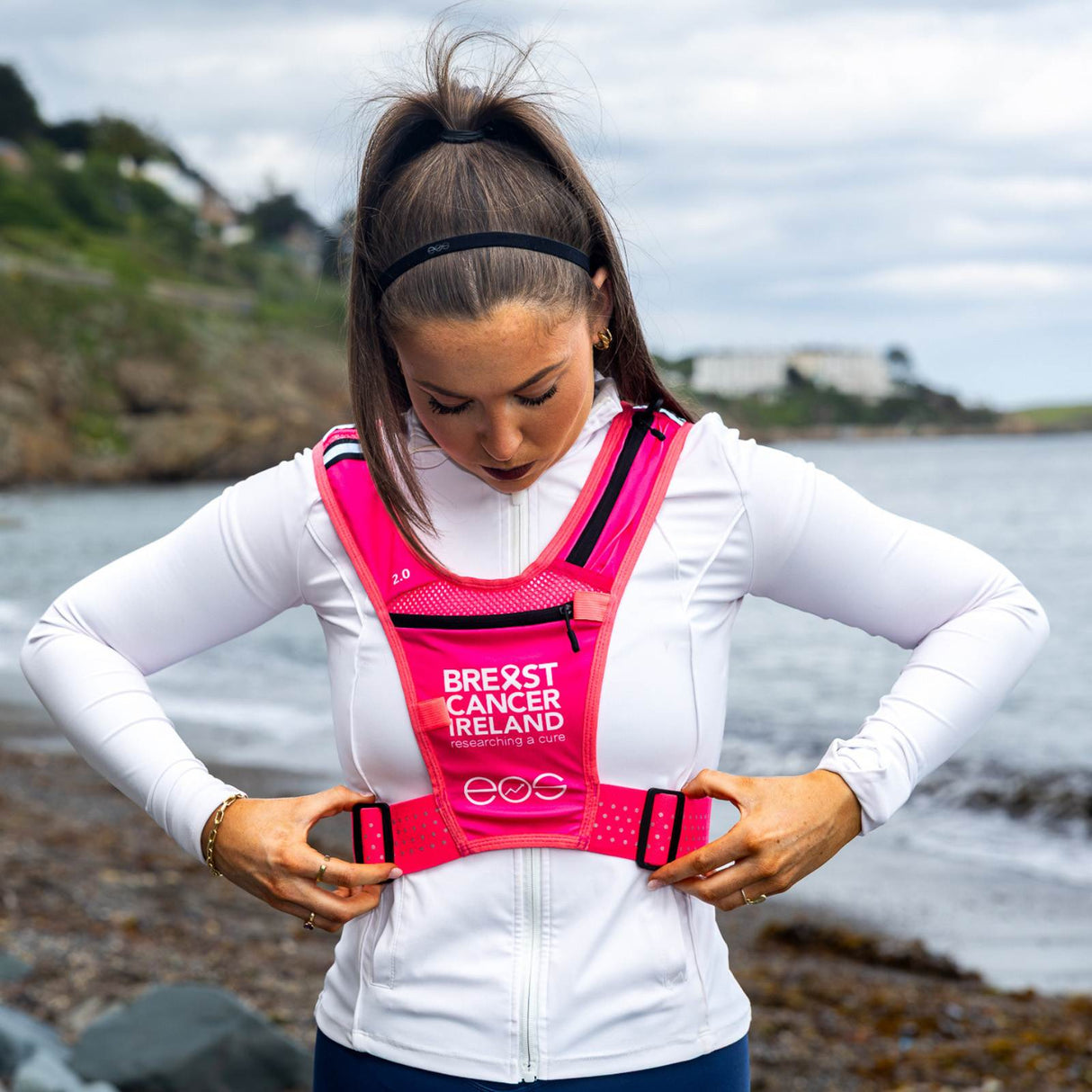 EOS Elite x BCI UltraLight Run Vest Pnk