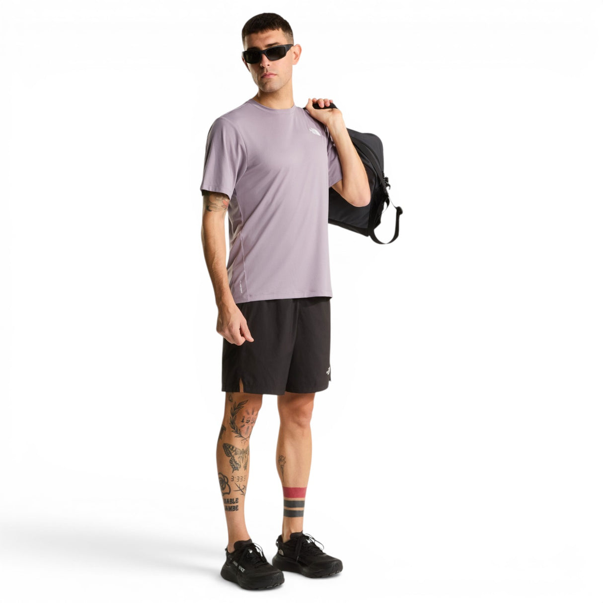 TNF Mens 24/7 Box NSE SS Tee Grey