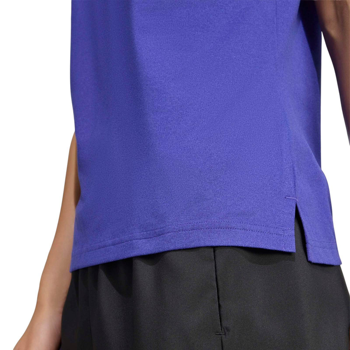 adidas Womens V Neck Tee Purple