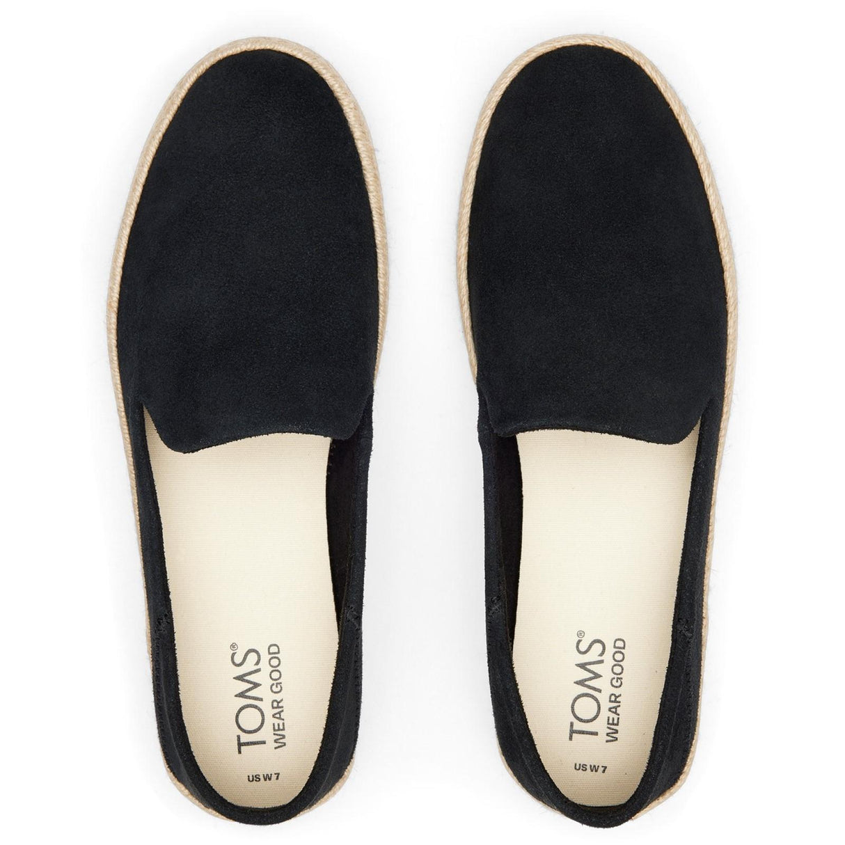 TOMS Womens Carolina Slipper Black