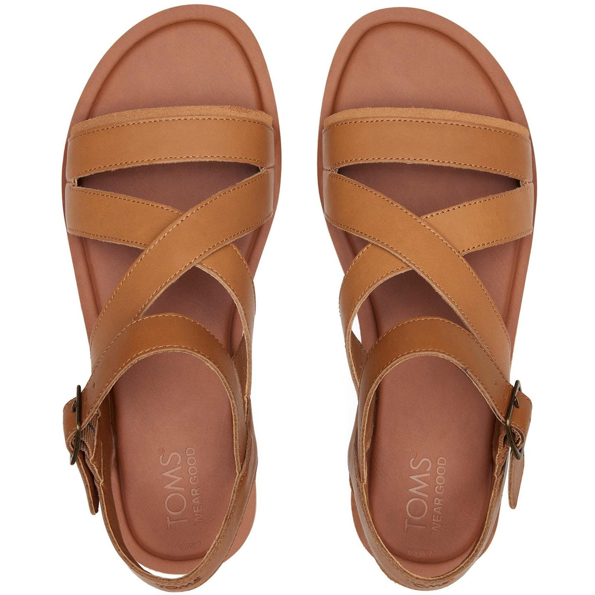 TOMS Womens Sloane Sandal Tan