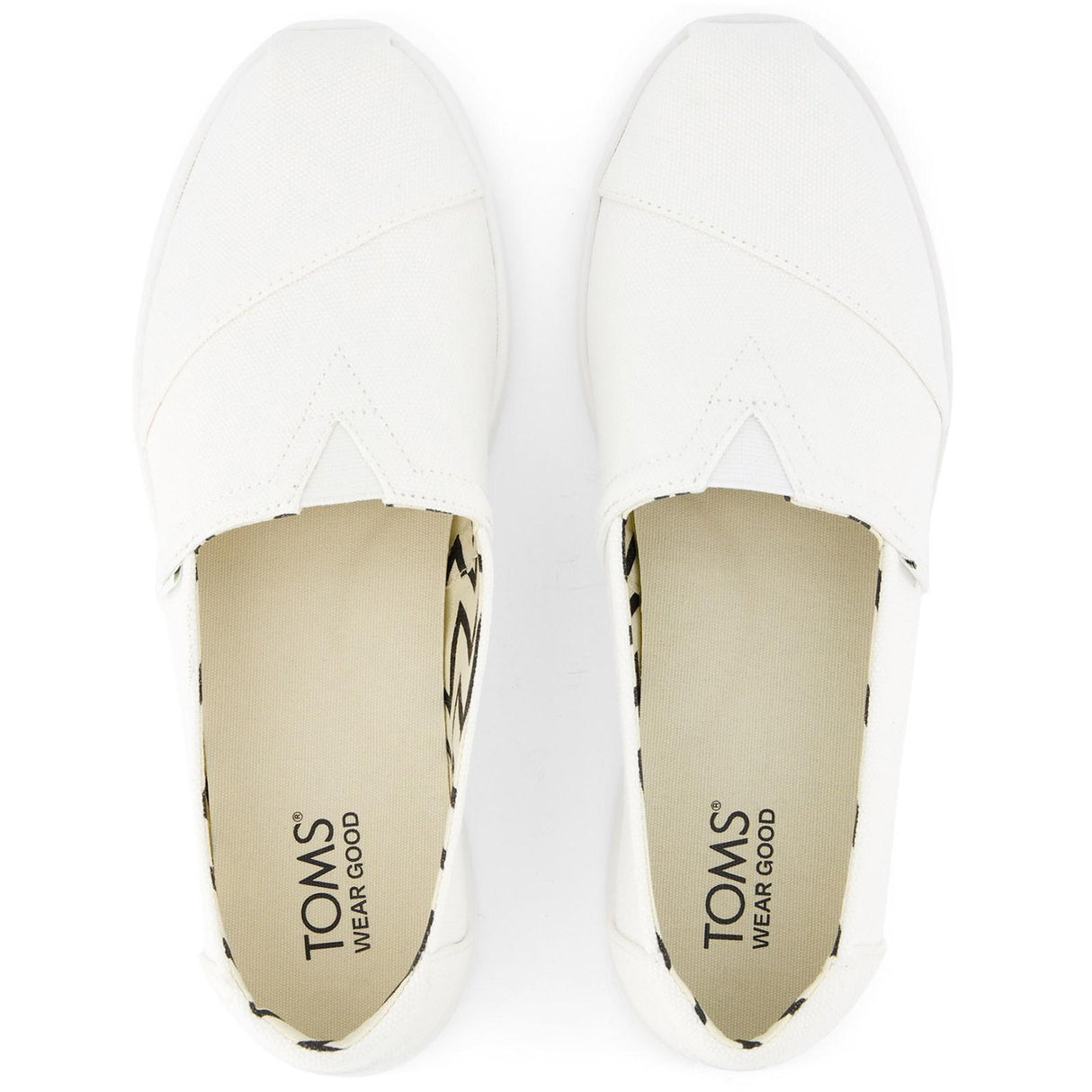 TOMS Womens Alpargata Plus Shoe White