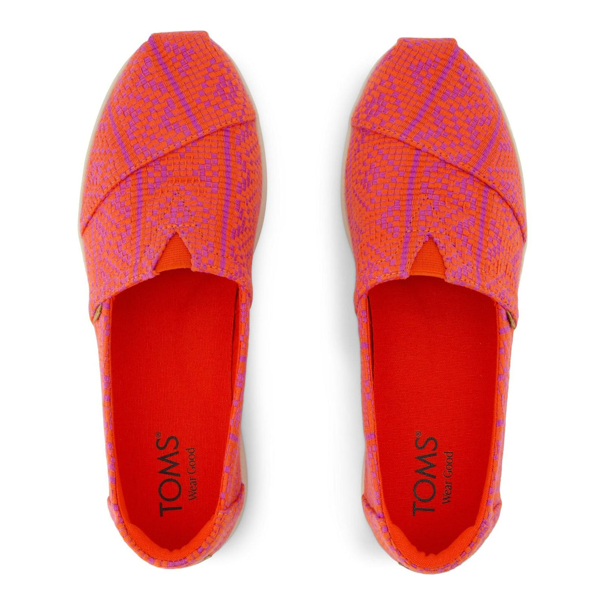 TOMS Womens Alpargata Plus Shoe Flame