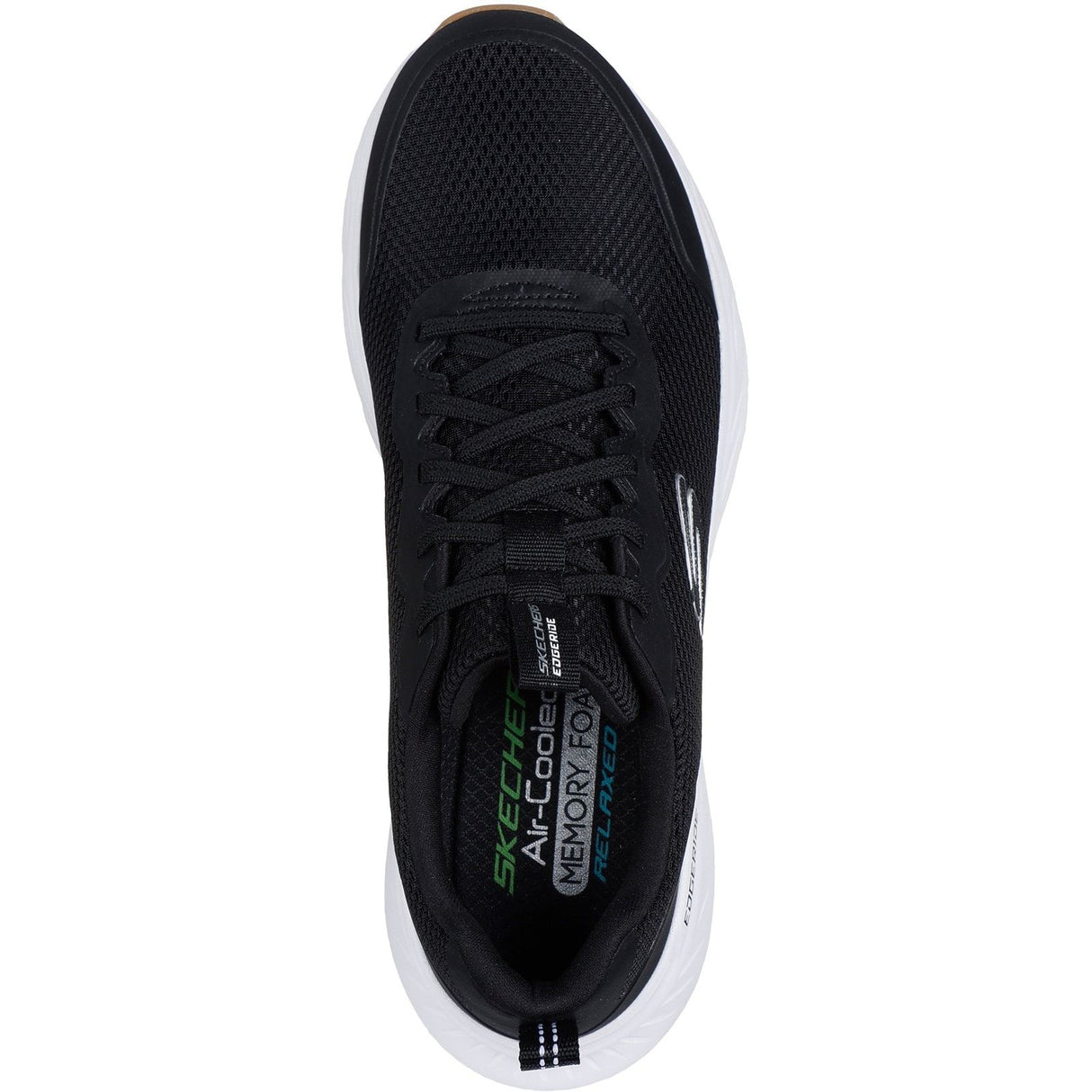 Skechers Mens Edgeride Rekze Shoe Black/White