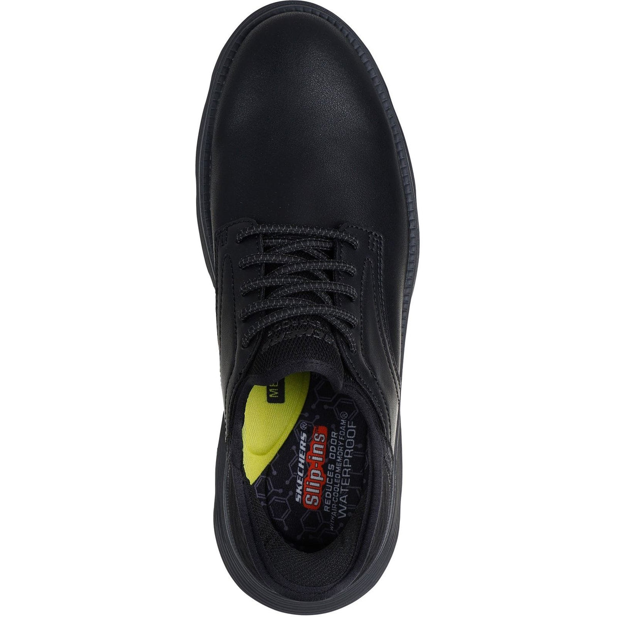 Skechers Mens Garza Carlyn Shoes Black