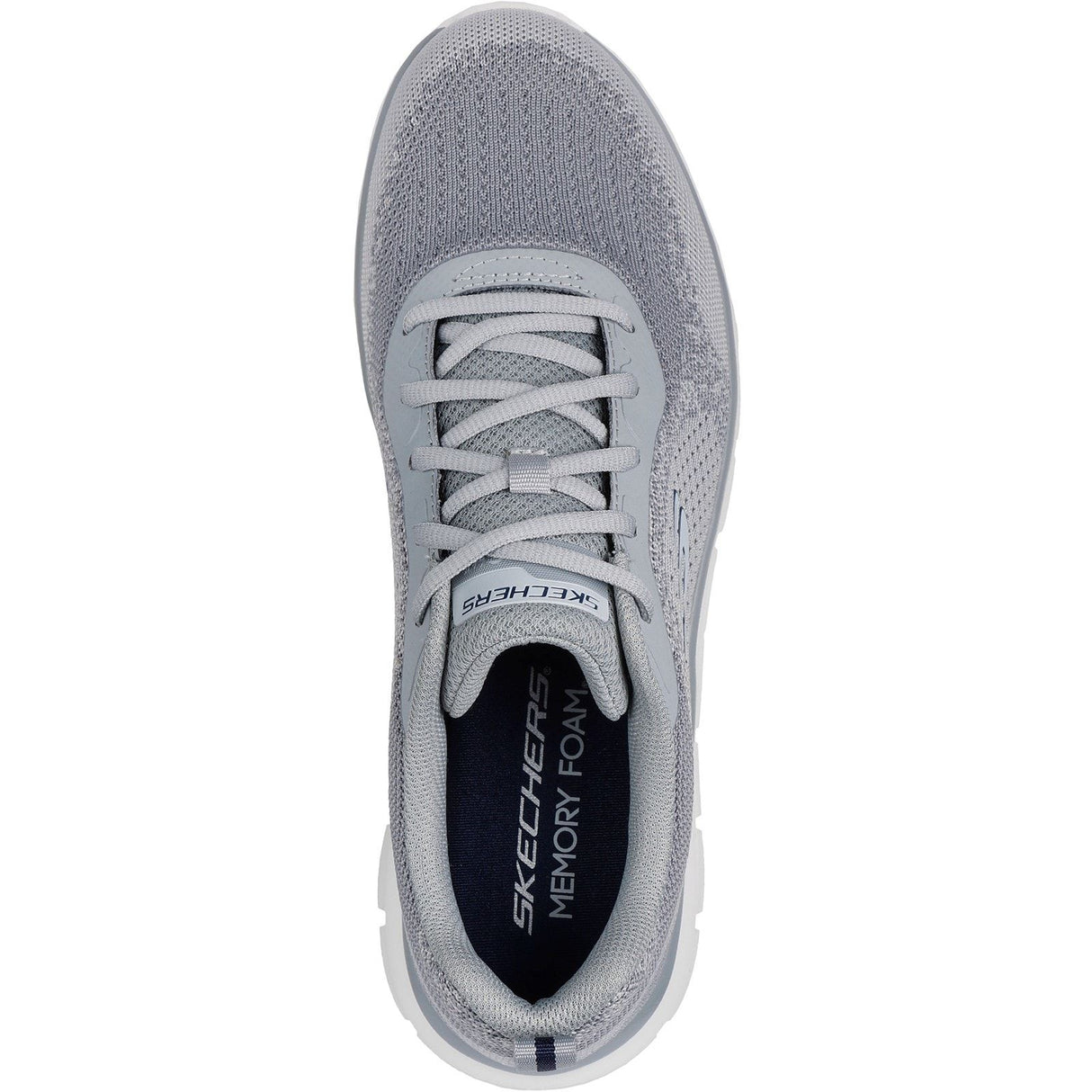Skechers Mens Track Glendor Shoe Grey