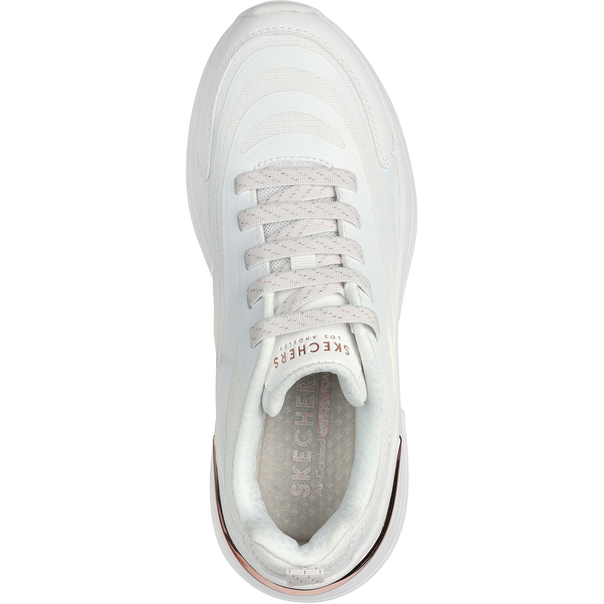 Skechers Womens Hazel Step N Flow Trainer White