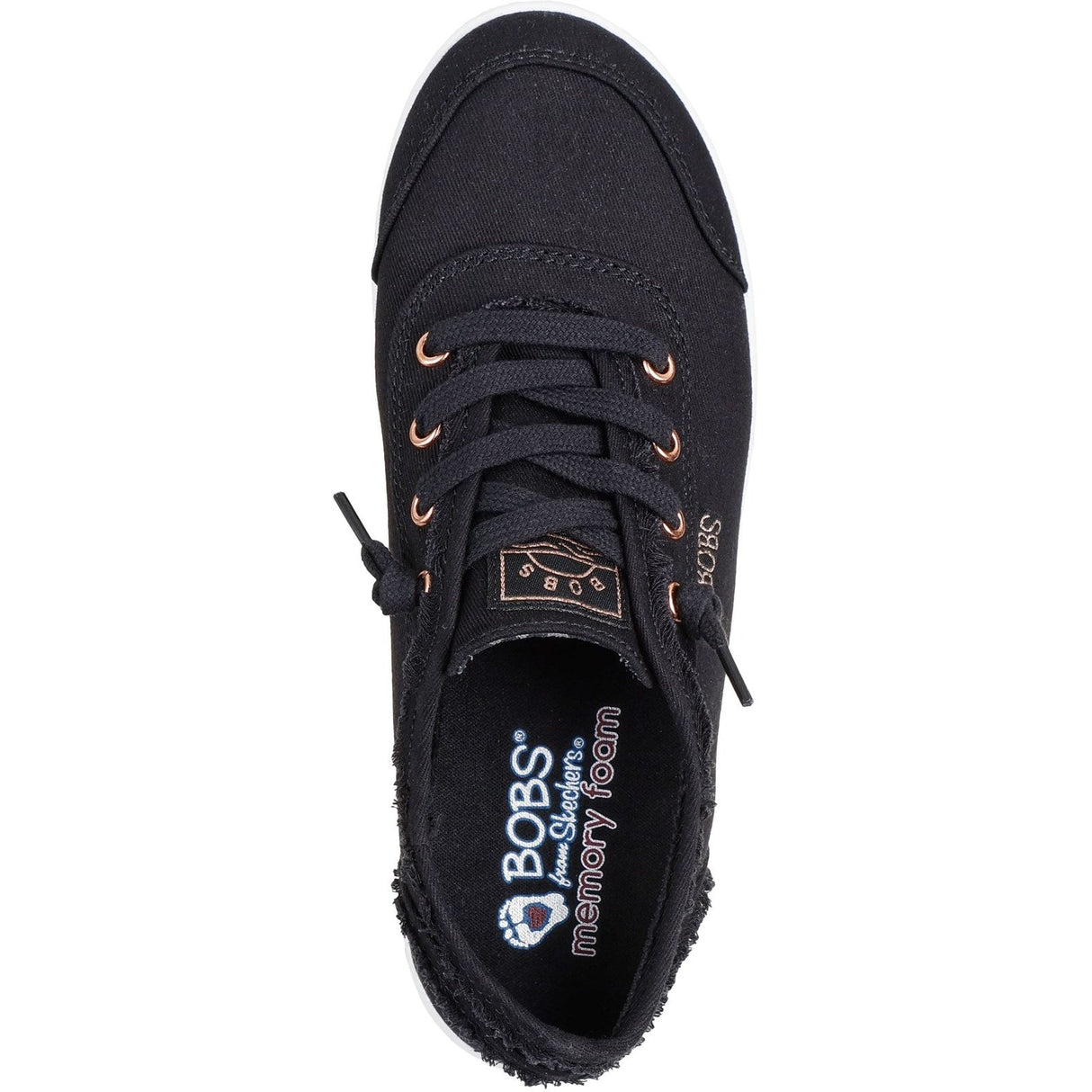Skechers Womens BOBS B Cute Shoe Black