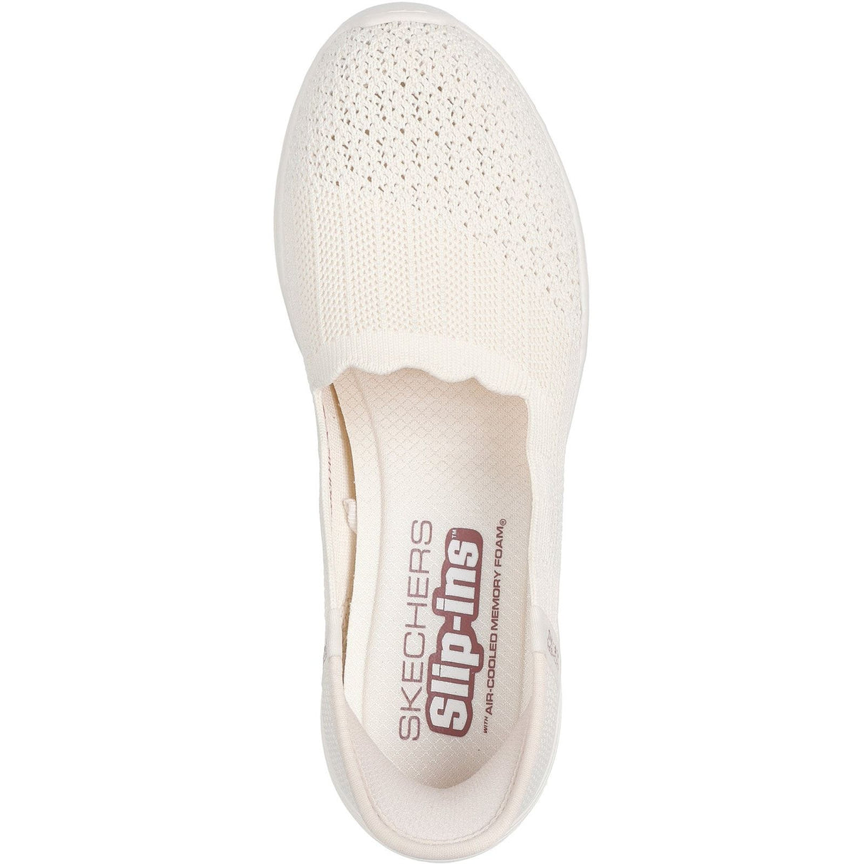 Skechers Womens Seager Believe It Shoe Off White