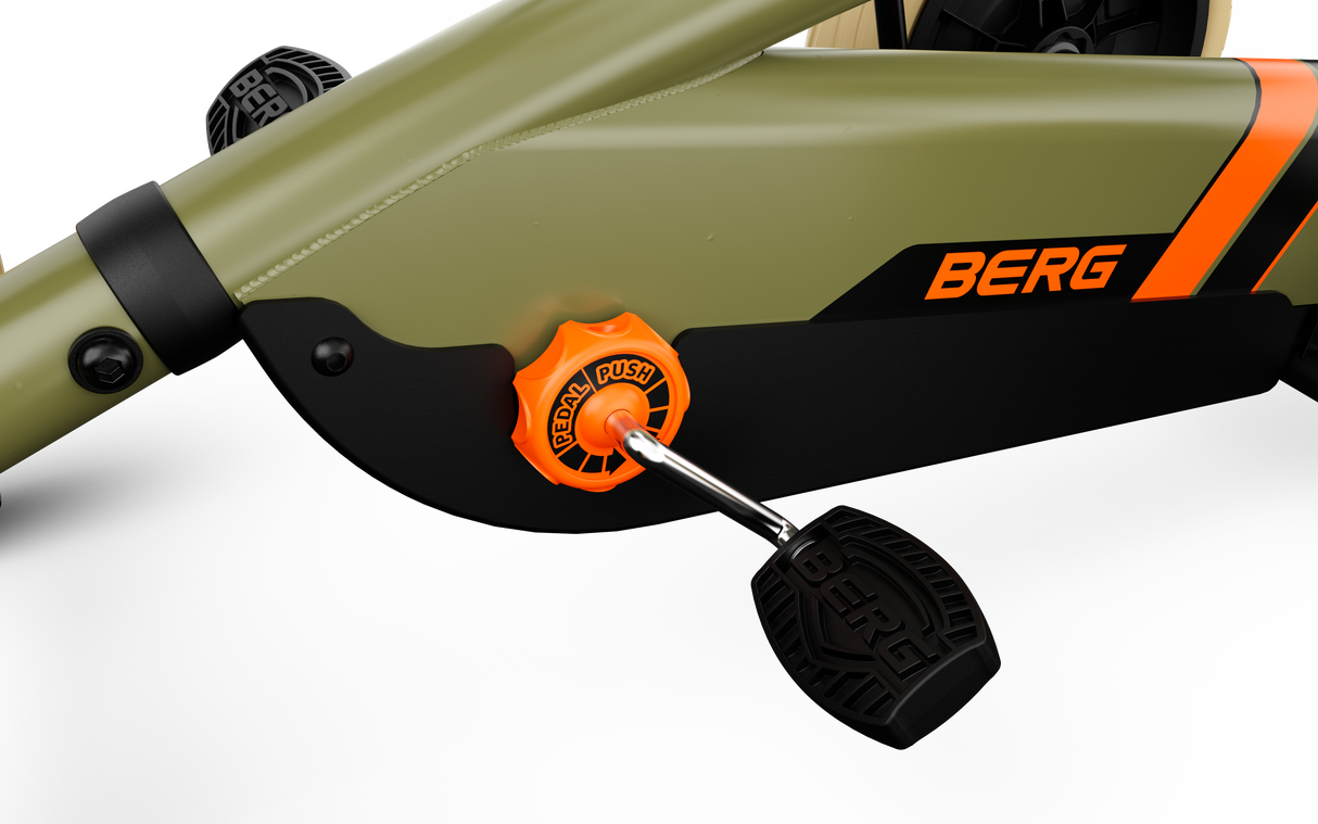 BERG Buzzy Retro 2-in-1 Green Go-Kart