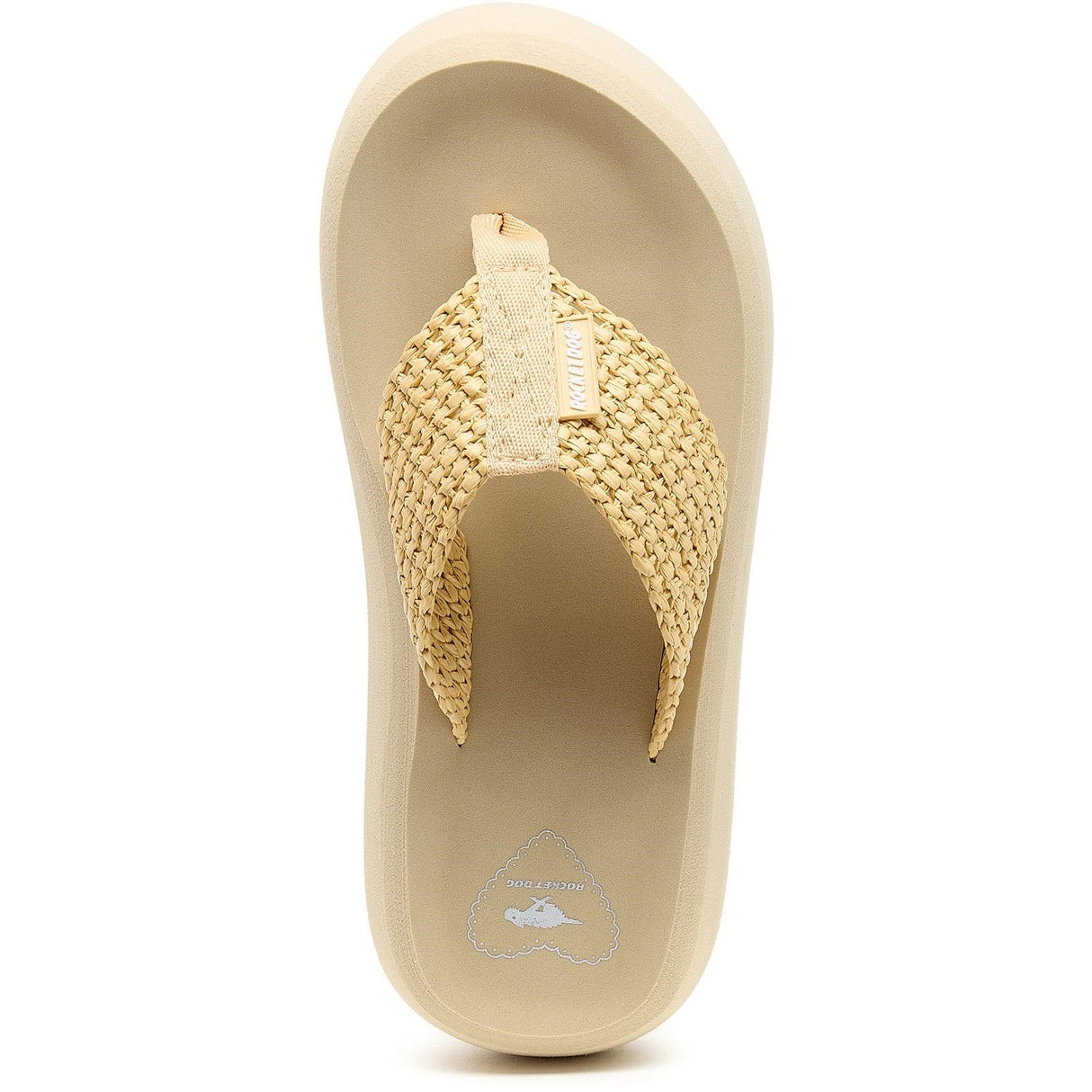 Rocket Dog Womens Sandy Raffia Sandal Natural