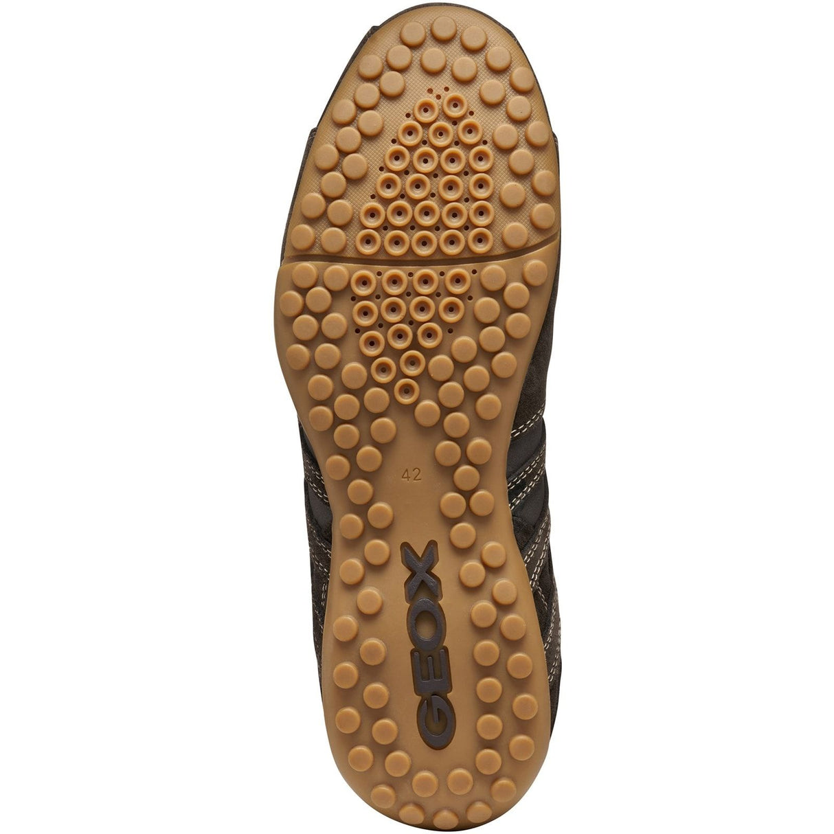 Geox Unisex U SNAKE ORIGINAL SNEAKERS Dark Brown