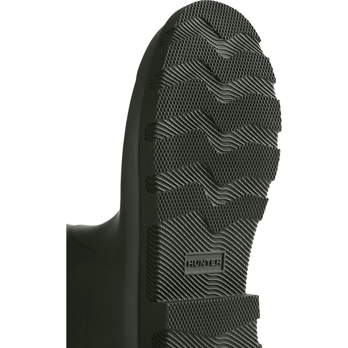 Hunter Mens Downpour Adjustable Boot Dark Olive/Black