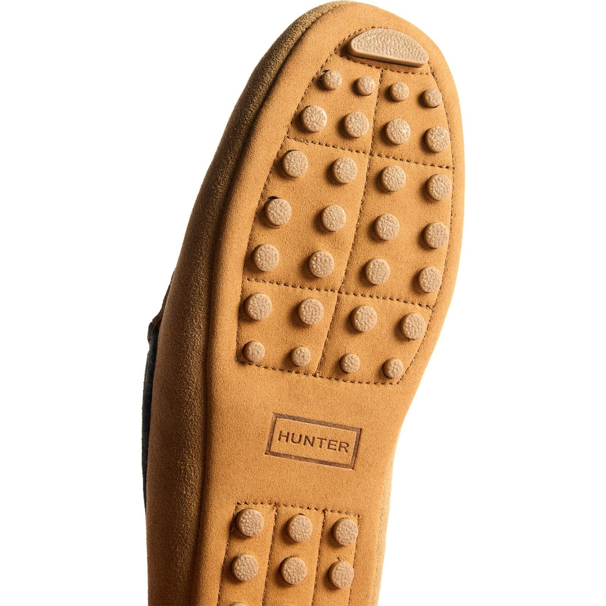 Hunter Mens Moccassin Slipper Biscuit