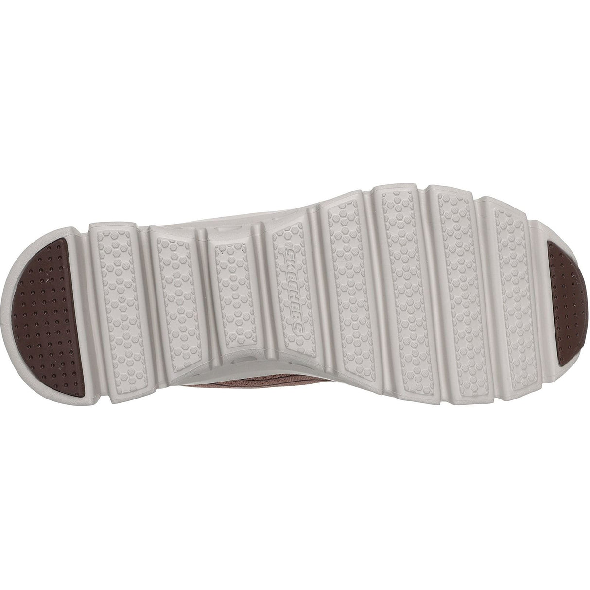 Skechers Womens Glide-Step Elevate Amaze Trainers Brown