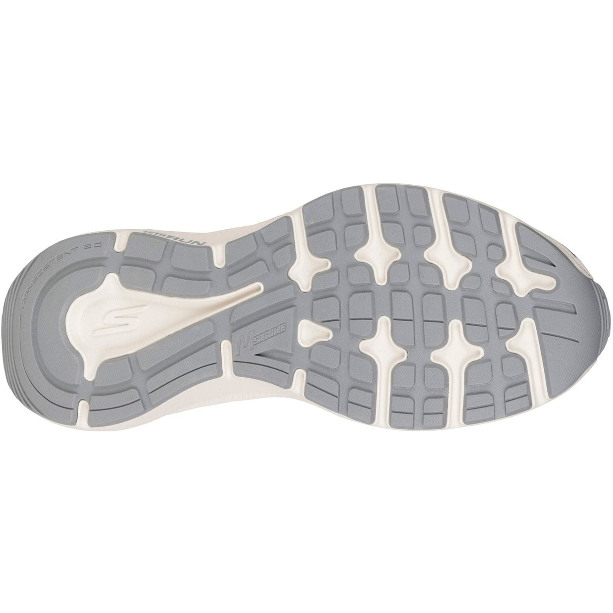 Skechers Womens GO RUN Consistent 2.0 Volt Trainer Silver/Navy