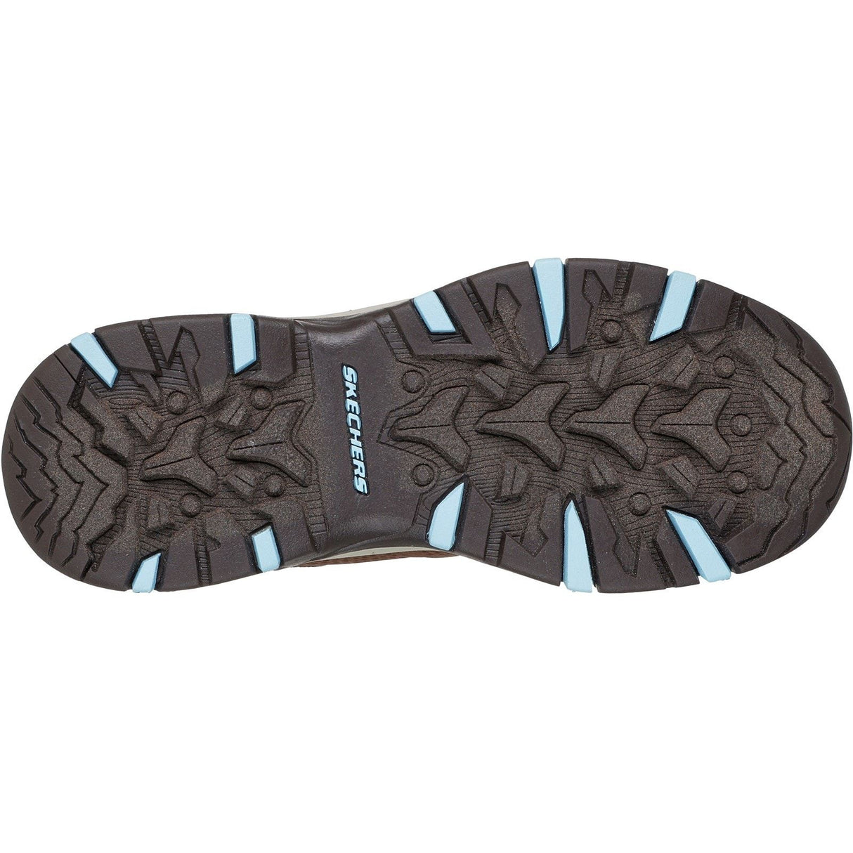 Skechers Womens Trego Trail Destiny Hiking Shoes Chocolate