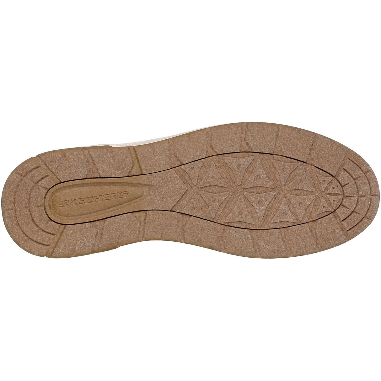 Skechers Mens Garlan Deno Trainers Brown