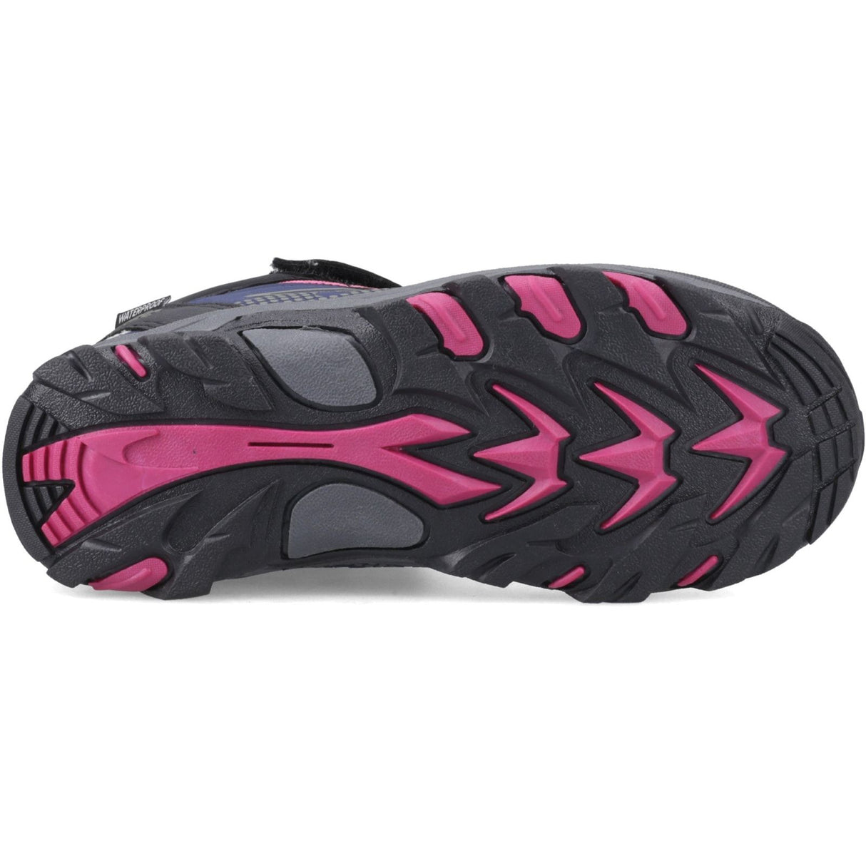 Hi-Tec Junior Girls Blackout Mid Boots Navy/Magenta