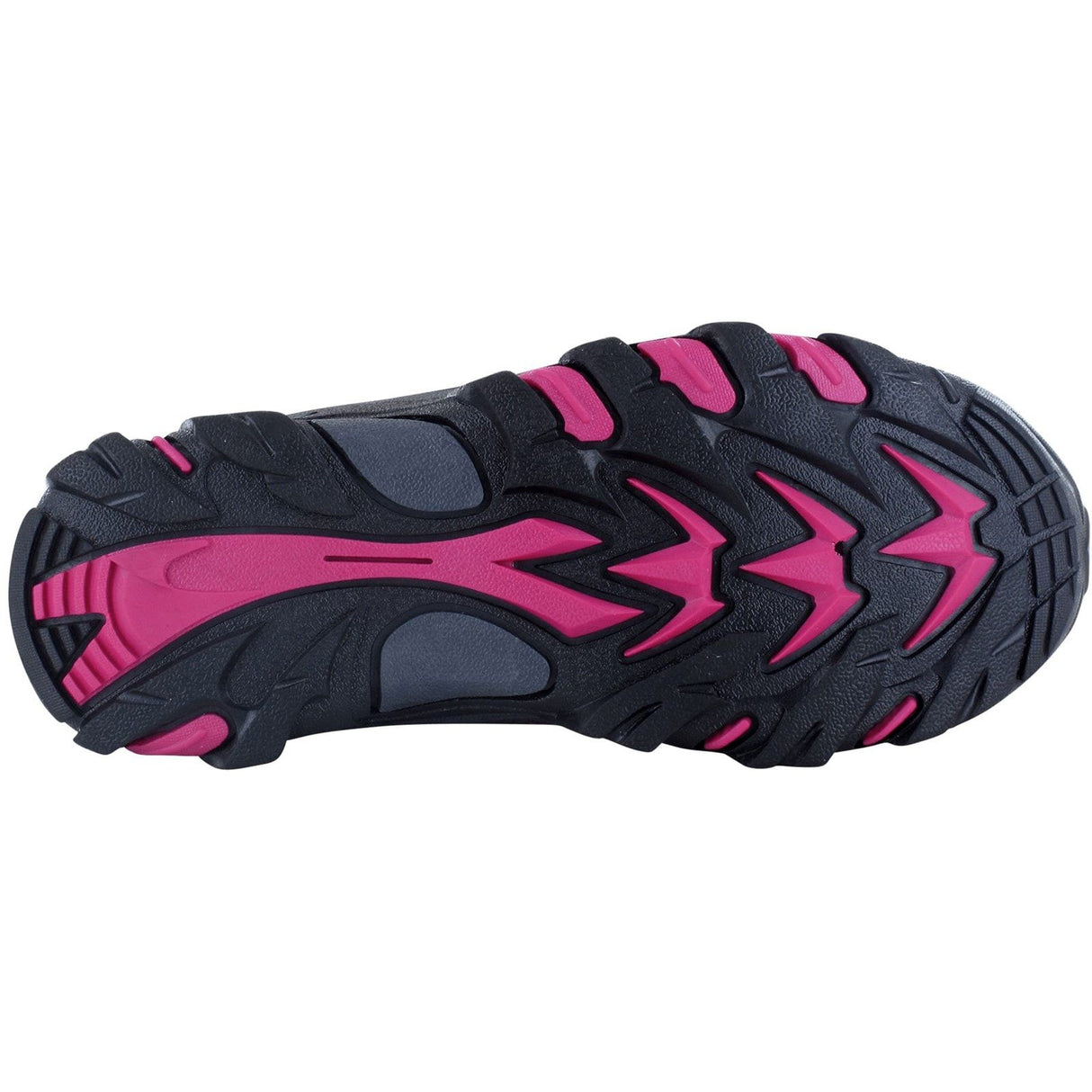 Hi-Tec Junior Girls Blackout Mid Boots Dark Rose/Fuchsia