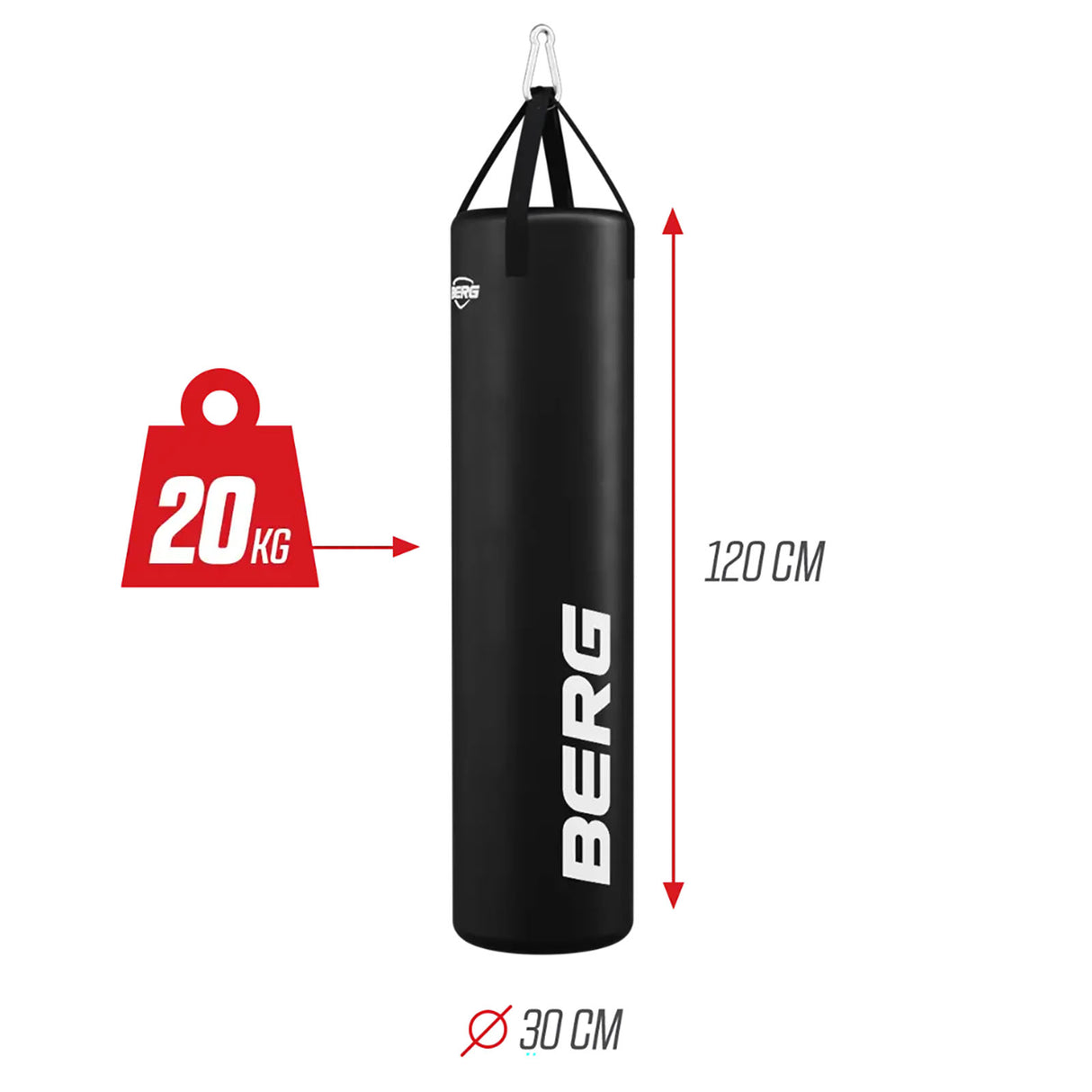 BERG PlayBase Large TL (Climbing Net L+Boxing Bag)