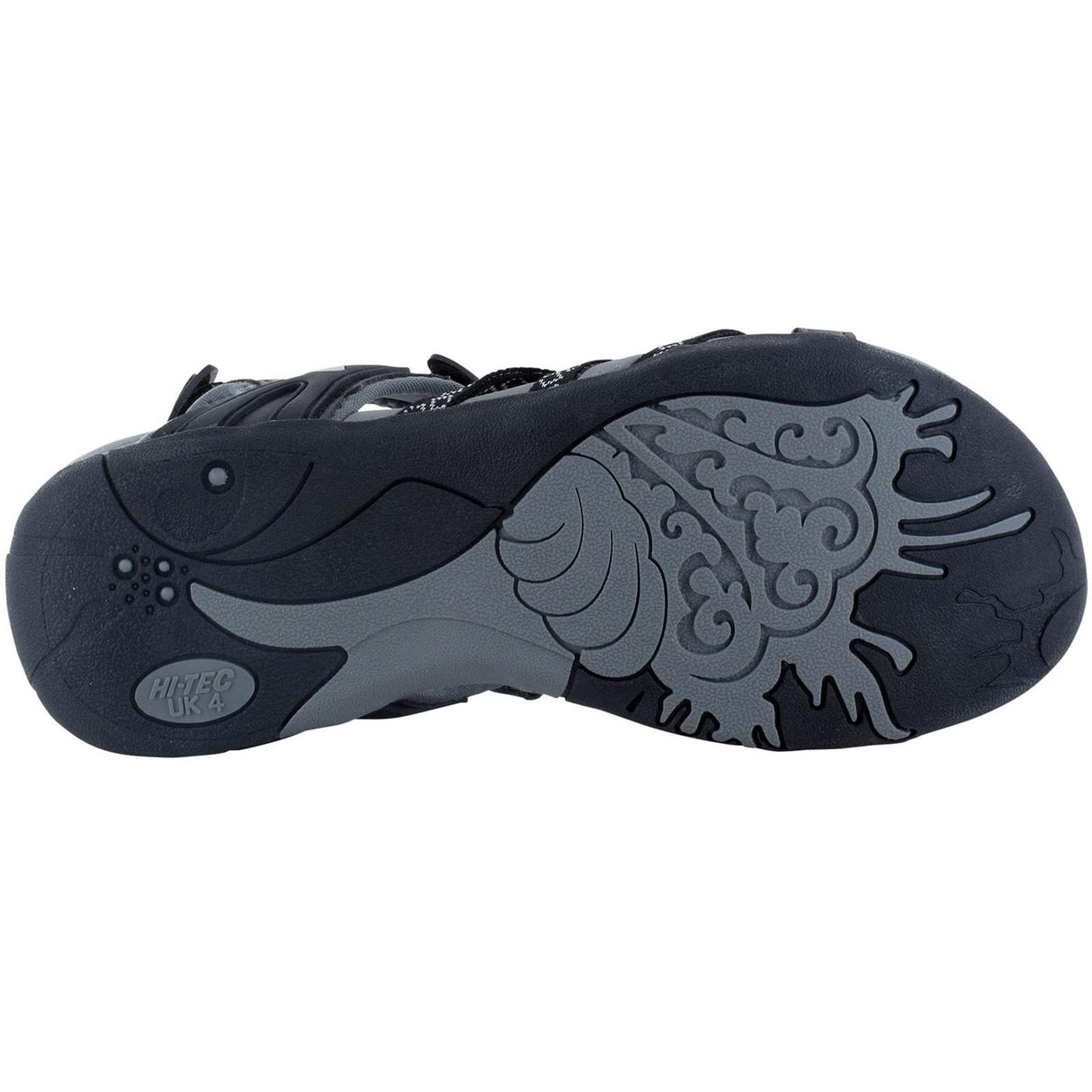 Hi-Tec Womens Savanna II Sandal Black/Charcoal