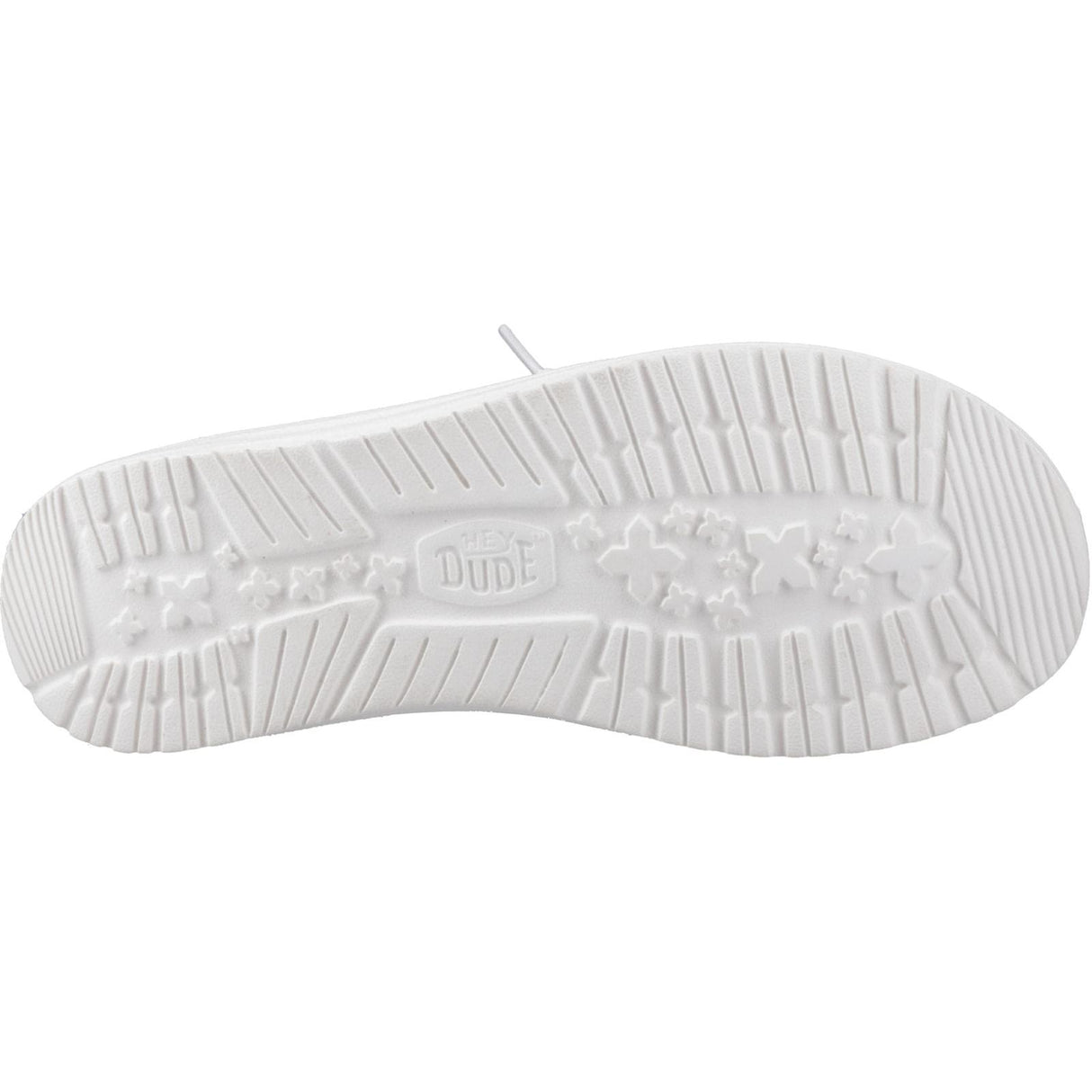 HEYDUDE Womens Wendy Slip Terry Stripe Mule Navy Blazer/Egret