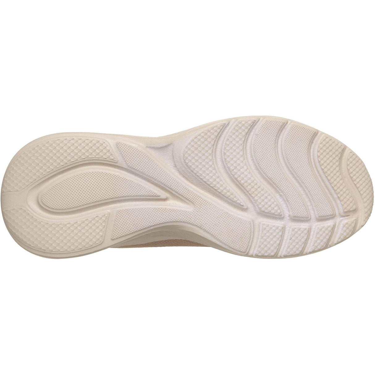 Skechers Womens Bobs Squad Waves Current Look Trainers Taupe