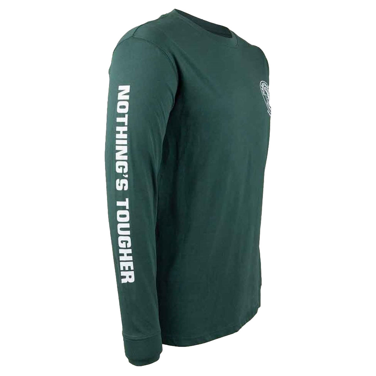 Hard Yakka Mens Heritage Icon Long Sleeve Tee Gardeners Green