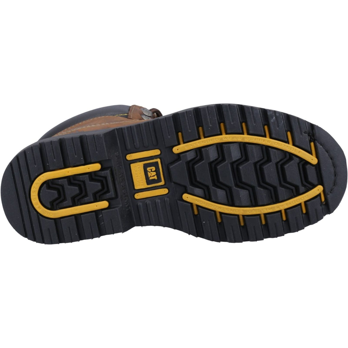 Caterpillar Mens Holton Safety Boot Brown