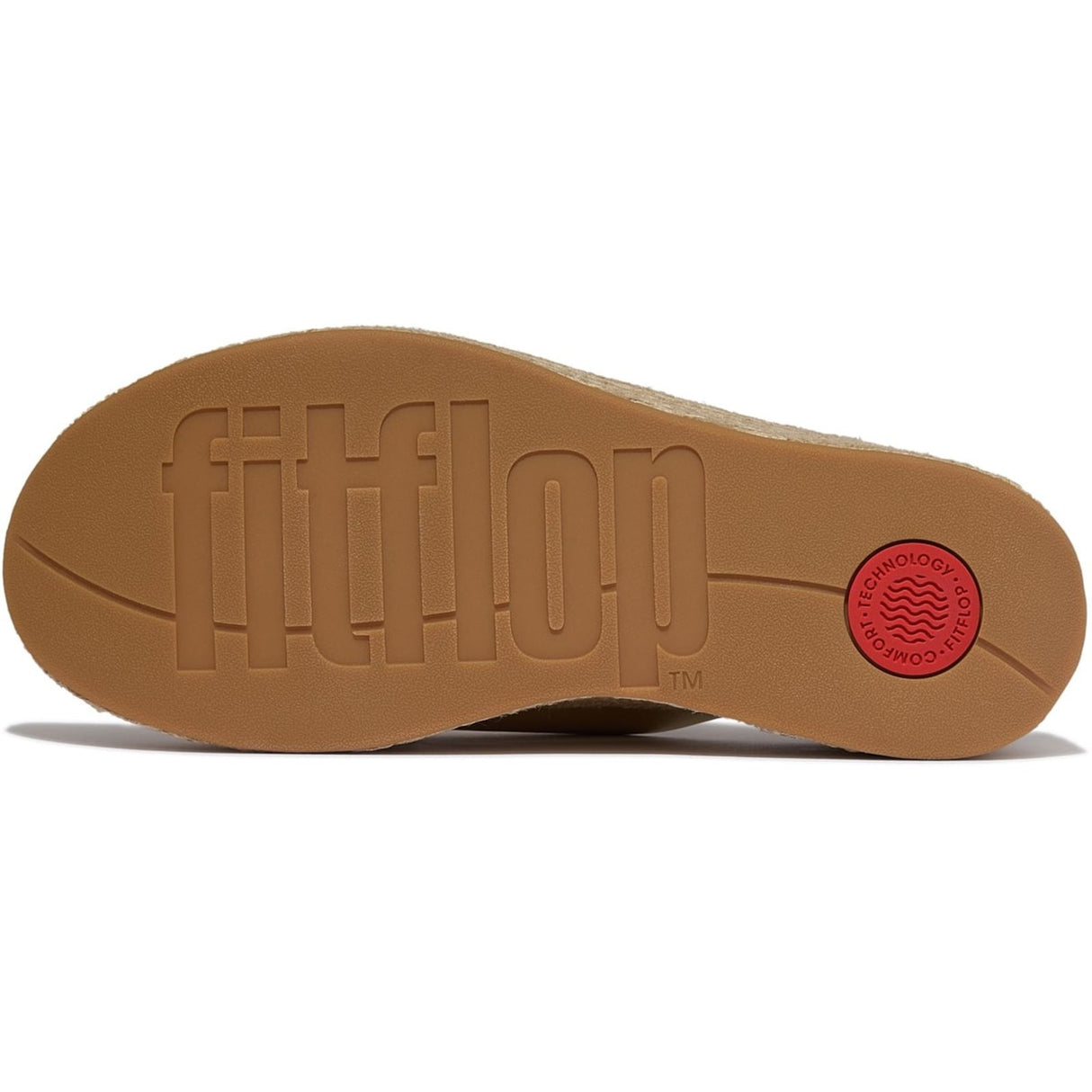 Fitflop Womens Platfforms Espadrille Platino