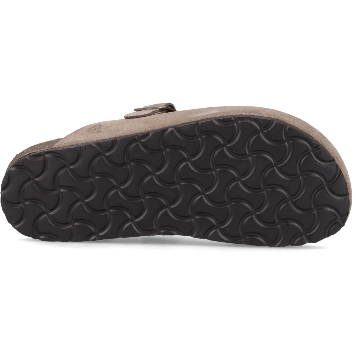Hush Puppies Mens Noel Suede Closed Sandal Taupe