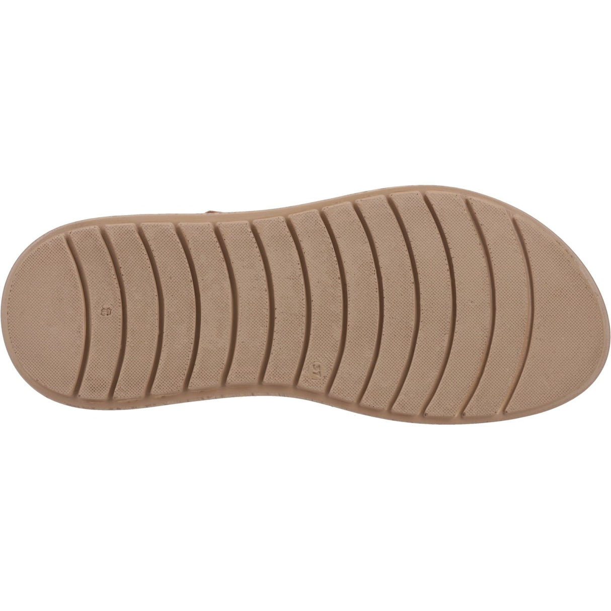 Hush Puppies Womens Alison Buckle Sandal Tan