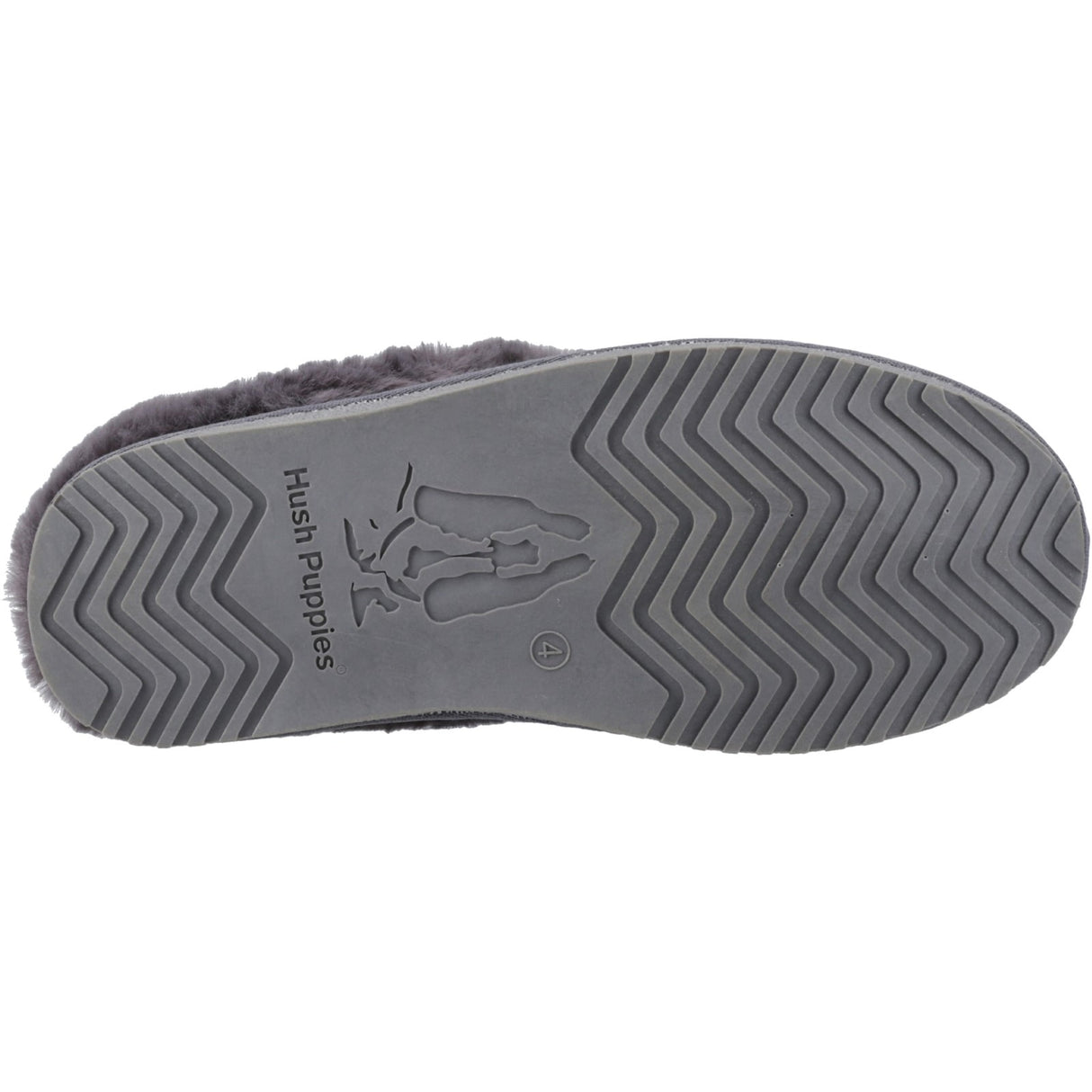 Hush Puppies Womens Amara Slipper Grey