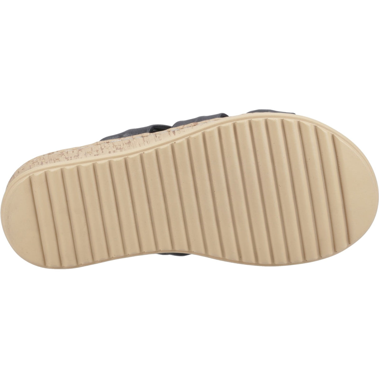 Hush Puppies Womens Eden Wide Fit Sandal Black