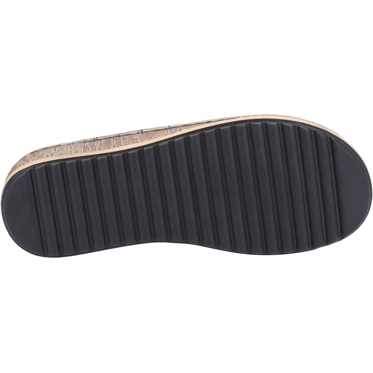 Hush Puppies Womens Elissa Toepost Sandal Black