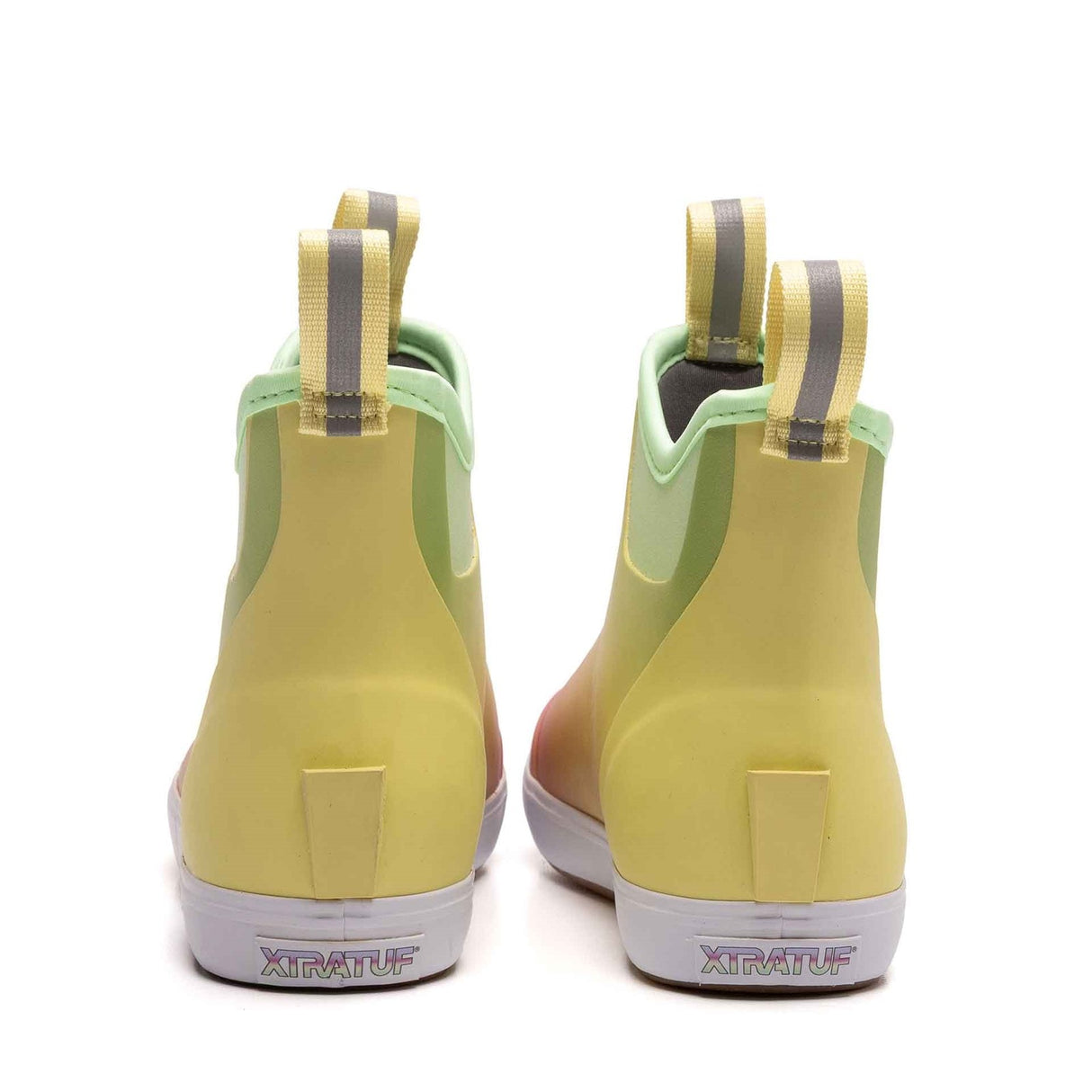Xtratuf Womens Ankle Deck Boot Yellow Aurora