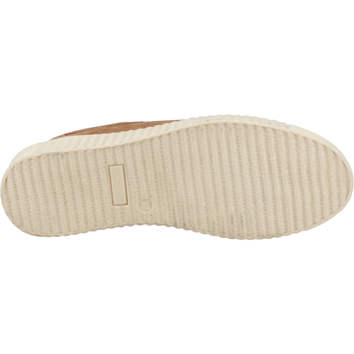 Hush Puppies Womens Tamsin Suede Trainer Tan