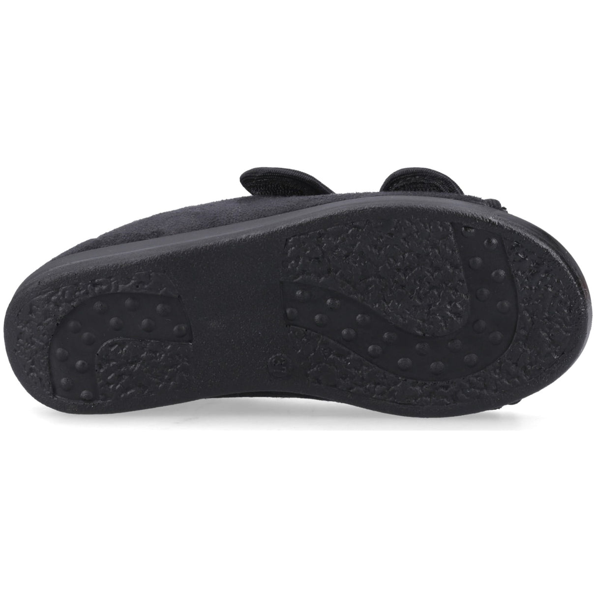 GBS Med Unisex Med Brompton Touch Fastening Slipper Black